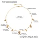 TXP389-Gold DIY Necklace 40+5cm