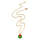 Gold scarf necklace Picture4