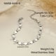 NMSB-K656-6 Steel Color Diamond White Diamond Picture6