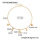 TXP382-Gold DIY Necklace 41+5cm