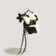 Pendentif écharpe blanche et chat noir - Style étoile Image7