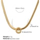 XL459GC gold necklace Picture25