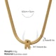 XL459GR gold necklace Picture10