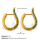EH1218GNG Green Diamond Earrings Picture2