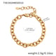 TXE392-Gold Bracelet 16+5cm Picture17