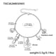 TXE382-Steel DIY Bracelet 16+5cm Picture4