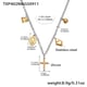 TXP402-color matching DIY necklace 41+5cm Picture2