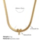 XL459GY gold necklace Picture3