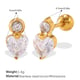 EH1220WEG Piercing-Ohrringe 