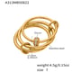 A313-Gold Geometric Multi-layer Ring Picture4