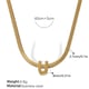 XL459GU gold necklace Picture7