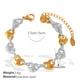 SL422SG gold bracelet Picture4