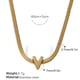 XL459GV gold necklace Picture6