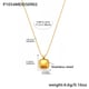 P1054-Gold necklace 40+5cm Picture2