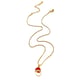 Gold Santa Claus necklace Picture3