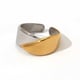 Gold and silver color/One Size/Ring style 2 Picture2