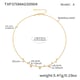 TXP376-Golden zircon necklace 40+5cm Picture6