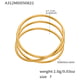 A312-Gold Geometric Multi-layer Ring Picture2