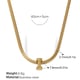 XL459GI gold necklace Picture19