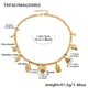 TXP367-Golden Yellow Zircon DIY Necklace 42+5cm Picture4