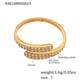 A561-Gold Geometric Zircon Ring/No.7 Picture2