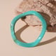 Cyan Acrylic Geometric Bracelet Picture4