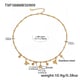 TXP388-Gold DIY Necklace 40+5cm