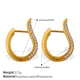 EH1218WEG white diamond earrings