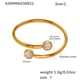 A309-C Gold Double Zircon Ring Picture10