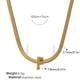 XL459GF gold necklace Picture22