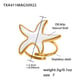 TXA410-Gold Heart Ring-Size 7 Picture11