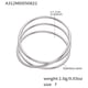 A312-Steel Color Geometric Multi-Layer Ring Picture3