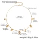TXP390-Gold DIY Necklace 40+5cm
