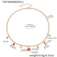 TXP394-Gold DIY Necklace 41+5cm
