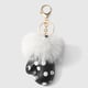 1 black glove gold buckle pendant Picture2