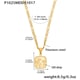 P1025-Gold necklace 40+5cm Picture4