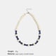 Necklace-White-Blue 