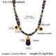P2177-Gold necklace 46+5cm Picture2
