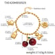 TXE420-Golden Cherry DIY Bracelet 16+3cm Picture6