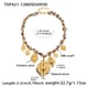 TXP421-12 Gold Necklace-35+5cm Picture3