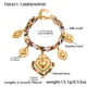 TXE421-12 Gold Bracelet-13+3cm Picture2