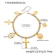 TXE435-color matching bracelet 16+5cm Picture2