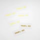【Transfer stickers | Tear off the film and leave your message | Stick firmly】