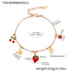 TXE409-Gold Bracelet 17+5cm Picture2
