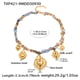 TXP421-9 Gold Necklace-36+5cm Picture9