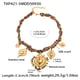 TXP421-5 Gold Necklace-33+5cm Picture17