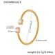 Z503-Gouden armband