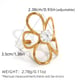 Gold color/One Size/Ring style 15 Picture4