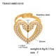 TXA431-Hollow Heart Ring No. 7 Picture3