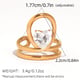 Gold color/One Size/Ring type 5 Picture14